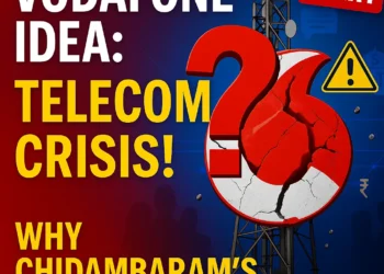 📉 Vodafone Idea’s Crisis: Why Chidambaram’s Foreign Takeover Pitch is a Mirage
